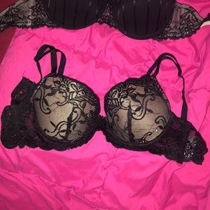 Super sexy black lace bra